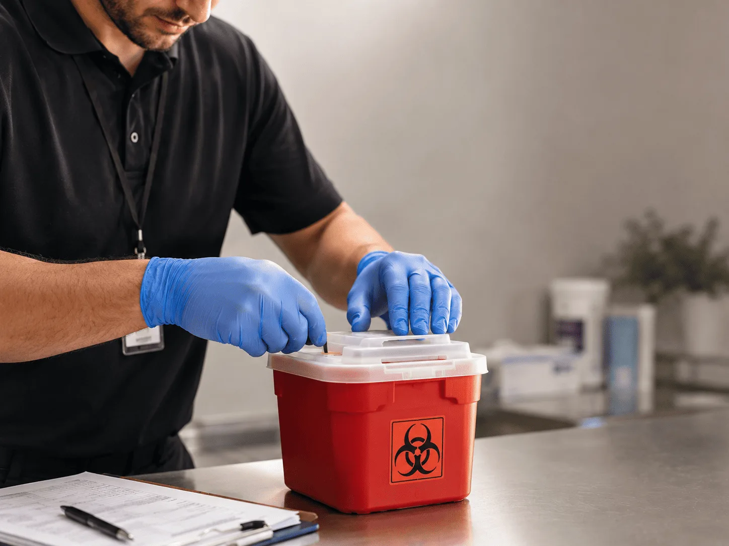 Why choose Sharps Waste Disposal in Cedarville, MI